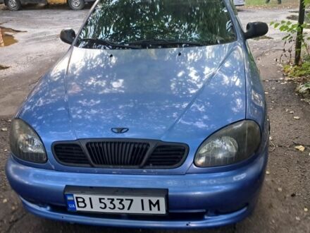ЗАЗ Ланос 2007 в Кременчуге на Automoto.ua Синий ЗАЗ Ланос, объемом двигателя 1.4 л и пробегом 200 тыс. км за 2300 $, фото 1 на Automoto.ua