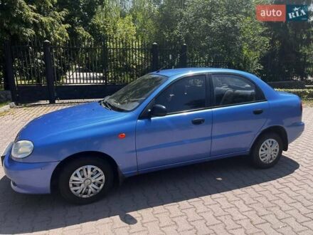Синій ЗАЗ Ланос, об'ємом двигуна 1.4 л та пробігом 79 тис. км за 2200 $, фото 1 на Automoto.ua