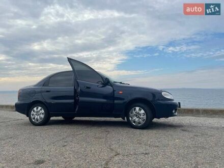 Синий ЗАЗ Ланос, объемом двигателя 1.5 л и пробегом 215 тыс. км за 3500 $, фото 1 на Automoto.ua