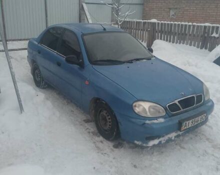 Синій ЗАЗ Ланос, об'ємом двигуна 1.39 л та пробігом 300 тис. км за 1200 $, фото 1 на Automoto.ua