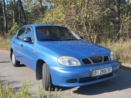 ЗАЗ Ланос 2007 в Борисполе на Automoto.ua Синий ЗАЗ Ланос, объемом двигателя 1.39 л и пробегом 284 тыс. км за 2200 $, фото 1 на Automoto.ua