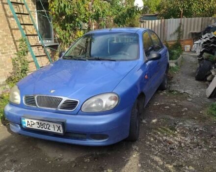 Синій ЗАЗ Ланос, об'ємом двигуна 1.4 л та пробігом 200 тис. км за 1200 $, фото 1 на Automoto.ua