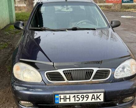 Синий ЗАЗ Ланос, объемом двигателя 1.5 л и пробегом 278 тыс. км за 1750 $, фото 1 на Automoto.ua