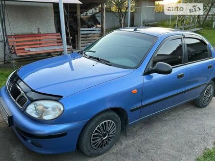 Синий ЗАЗ Ланос, объемом двигателя 1.5 л и пробегом 123 тыс. км за 3350 $, фото 1 на Automoto.ua