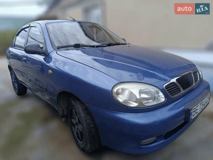 Синий ЗАЗ Ланос, объемом двигателя 1.39 л и пробегом 93 тыс. км за 2500 $, фото 1 на Automoto.ua