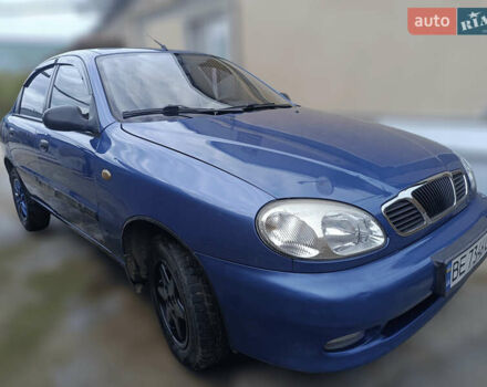 Синій ЗАЗ Ланос, об'ємом двигуна 1.39 л та пробігом 93 тис. км за 2500 $, фото 1 на Automoto.ua