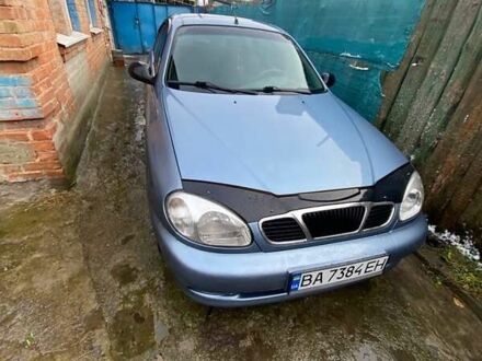 Синій ЗАЗ Ланос, об'ємом двигуна 1.4 л та пробігом 75 тис. км за 2300 $, фото 1 на Automoto.ua