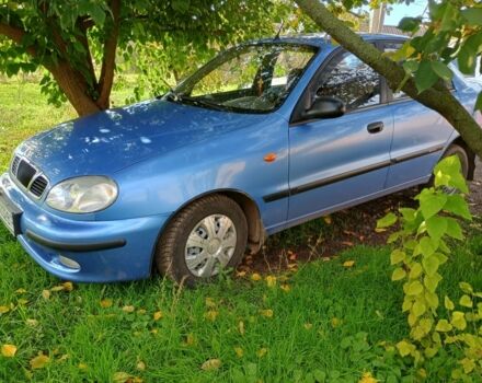 Синий ЗАЗ Ланос, объемом двигателя 1.4 л и пробегом 77 тыс. км за 2550 $, фото 1 на Automoto.ua