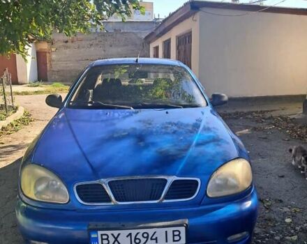 Синій ЗАЗ Ланос, об'ємом двигуна 1.39 л та пробігом 201 тис. км за 1800 $, фото 1 на Automoto.ua