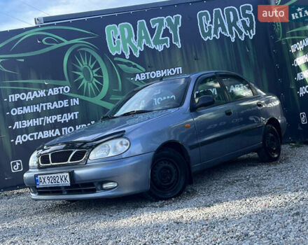 Синий ЗАЗ Ланос, объемом двигателя 1.39 л и пробегом 171 тыс. км за 2300 $, фото 1 на Automoto.ua