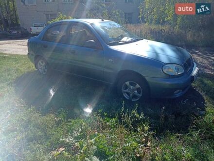 Синий ЗАЗ Ланос, объемом двигателя 1.39 л и пробегом 142 тыс. км за 2700 $, фото 1 на Automoto.ua