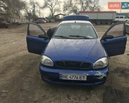 Синій ЗАЗ Ланос, об'ємом двигуна 1.5 л та пробігом 260 тис. км за 2300 $, фото 1 на Automoto.ua