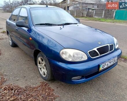 Синий ЗАЗ Ланос, объемом двигателя 1.6 л и пробегом 236 тыс. км за 2600 $, фото 1 на Automoto.ua