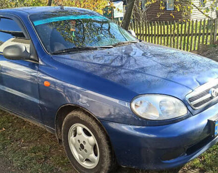 ЗАЗ Ланос 2009 в Ивано-Франковске на Automoto.ua Синий ЗАЗ Ланос, объемом двигателя 1.5 л и пробегом 185 тыс. км за 2500 $, фото 1 на Automoto.ua