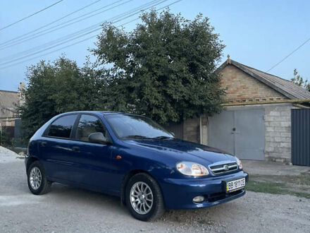 Синий ЗАЗ Ланос, объемом двигателя 1.6 л и пробегом 108 тыс. км за 3400 $, фото 1 на Automoto.ua