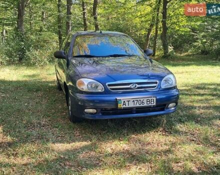Синий ЗАЗ Ланос, объемом двигателя 1.5 л и пробегом 44 тыс. км за 2850 $, фото 1 на Automoto.ua