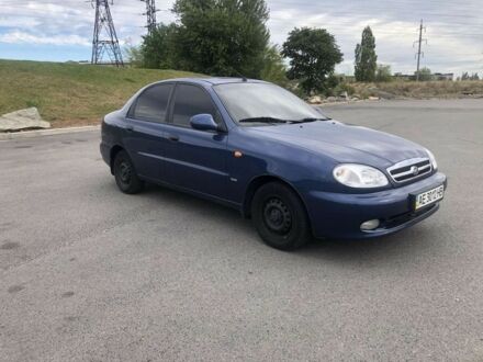Синий ЗАЗ Ланос, объемом двигателя 1.6 л и пробегом 63 тыс. км за 4200 $, фото 1 на Automoto.ua
