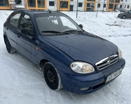 Синий ЗАЗ Ланос, объемом двигателя 1.5 л и пробегом 150 тыс. км за 1500 $, фото 1 на Automoto.ua