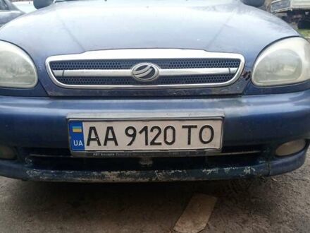 Синий ЗАЗ Ланос, объемом двигателя 1.5 л и пробегом 200 тыс. км за 1300 $, фото 1 на Automoto.ua