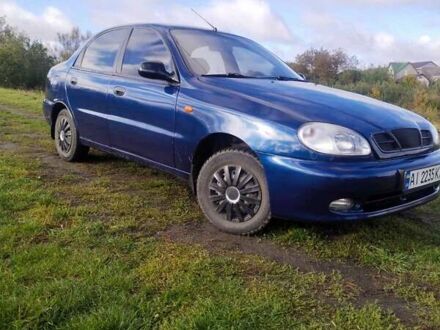 Синий ЗАЗ Ланос, объемом двигателя 1.6 л и пробегом 127 тыс. км за 2400 $, фото 1 на Automoto.ua