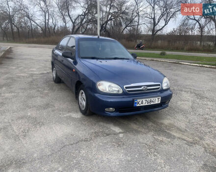 Синій ЗАЗ Ланос, об'ємом двигуна 1.5 л та пробігом 194 тис. км за 2100 $, фото 1 на Automoto.ua