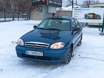 Синій ЗАЗ Ланос, об'ємом двигуна 1.5 л та пробігом 105 тис. км за 2800 $, фото 1 на Automoto.ua