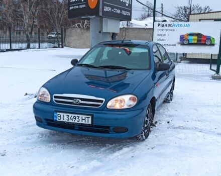 Синій ЗАЗ Ланос, об'ємом двигуна 1.5 л та пробігом 104 тис. км за 2700 $, фото 1 на Automoto.ua
