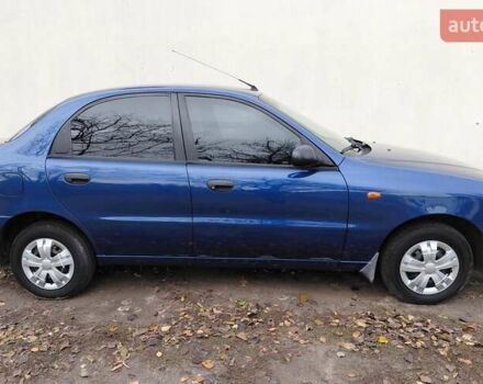 Синий ЗАЗ Ланос, объемом двигателя 1.5 л и пробегом 146 тыс. км за 2650 $, фото 1 на Automoto.ua