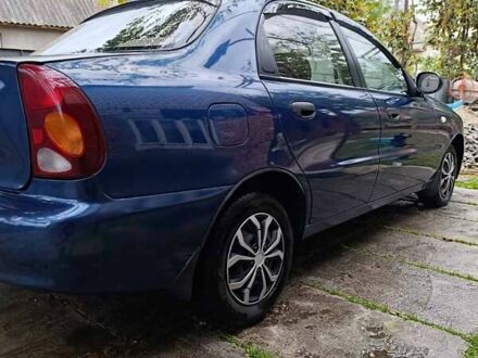 Синий ЗАЗ Ланос, объемом двигателя 1.5 л и пробегом 134 тыс. км за 2800 $, фото 1 на Automoto.ua