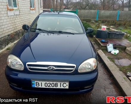 Синий ЗАЗ Ланос, объемом двигателя 1.5 л и пробегом 132 тыс. км за 3000 $, фото 1 на Automoto.ua