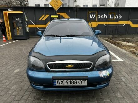 Синий ЗАЗ Ланос, объемом двигателя 1.5 л и пробегом 150 тыс. км за 2800 $, фото 1 на Automoto.ua