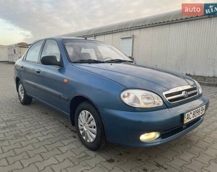 Синій ЗАЗ Ланос, об'ємом двигуна 1.5 л та пробігом 65 тис. км за 3000 $, фото 1 на Automoto.ua
