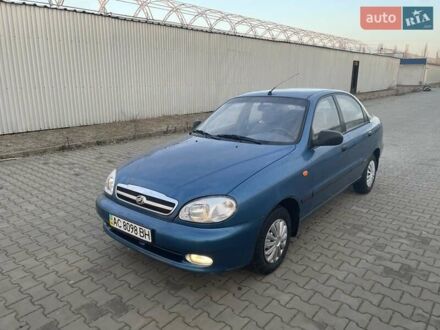 Синій ЗАЗ Ланос, об'ємом двигуна 1.5 л та пробігом 65 тис. км за 3000 $, фото 1 на Automoto.ua