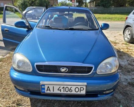 Синій ЗАЗ Ланос, об'ємом двигуна 1.5 л та пробігом 160 тис. км за 3000 $, фото 1 на Automoto.ua