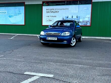 Синий ЗАЗ Ланос, объемом двигателя 1.5 л и пробегом 125 тыс. км за 3300 $, фото 1 на Automoto.ua