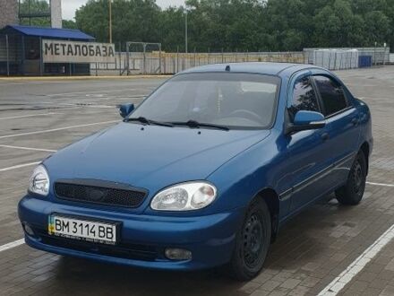 Синий ЗАЗ Ланос, объемом двигателя 2 л и пробегом 146 тыс. км за 3500 $, фото 1 на Automoto.ua