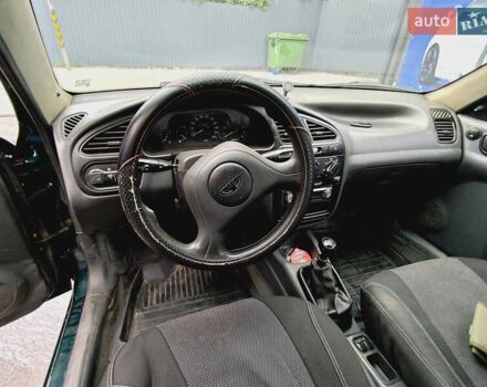 Зеленый ЗАЗ Ланос, объемом двигателя 1.5 л и пробегом 367 тыс. км за 2500 $, фото 4 на Automoto.ua