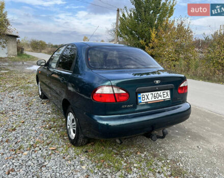 Зеленый ЗАЗ Ланос, объемом двигателя 1.3 л и пробегом 160 тыс. км за 1750 $, фото 4 на Automoto.ua