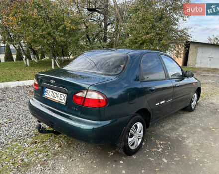 Зеленый ЗАЗ Ланос, объемом двигателя 1.3 л и пробегом 160 тыс. км за 1750 $, фото 3 на Automoto.ua