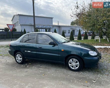 Зеленый ЗАЗ Ланос, объемом двигателя 1.3 л и пробегом 160 тыс. км за 1750 $, фото 1 на Automoto.ua
