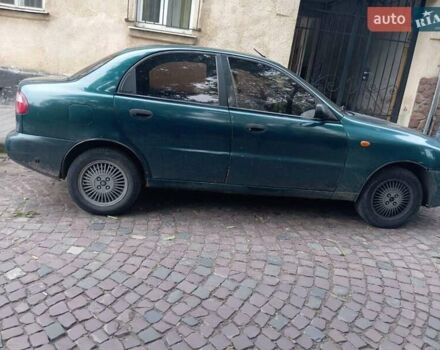 Зеленый ЗАЗ Ланос, объемом двигателя 1.5 л и пробегом 25 тыс. км за 950 $, фото 1 на Automoto.ua