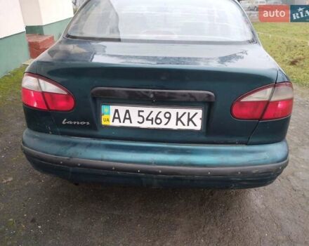 Зеленый ЗАЗ Ланос, объемом двигателя 1.6 л и пробегом 500 тыс. км за 650 $, фото 1 на Automoto.ua