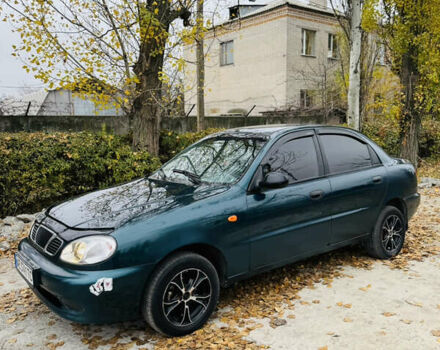 Зеленый ЗАЗ Ланос, объемом двигателя 1.39 л и пробегом 240 тыс. км за 1850 $, фото 3 на Automoto.ua