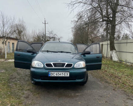 Зеленый ЗАЗ Ланос, объемом двигателя 1.5 л и пробегом 196 тыс. км за 1600 $, фото 1 на Automoto.ua