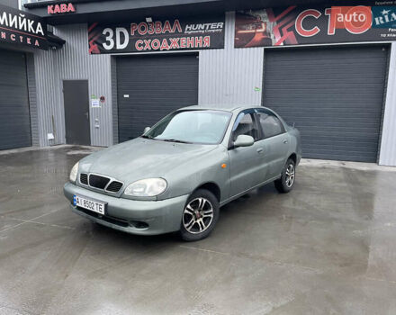 Зеленый ЗАЗ Ланос, объемом двигателя 1.5 л и пробегом 177 тыс. км за 1600 $, фото 1 на Automoto.ua