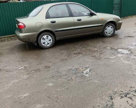 Зелений ЗАЗ Ланос, об'ємом двигуна 1.39 л та пробігом 111 тис. км за 2500 $, фото 1 на Automoto.ua