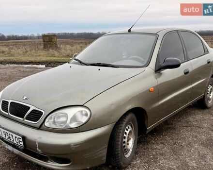 Зелений ЗАЗ Ланос, об'ємом двигуна 1.39 л та пробігом 135 тис. км за 2200 $, фото 2 на Automoto.ua