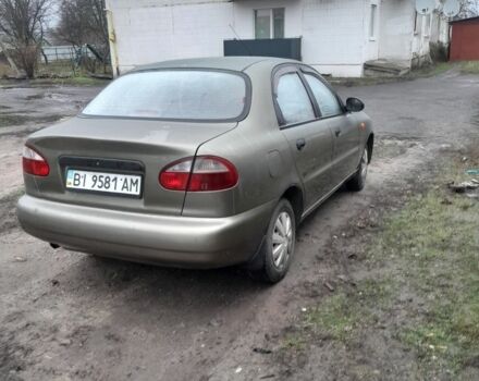 Зеленый ЗАЗ Ланос, объемом двигателя 1.3 л и пробегом 109 тыс. км за 2000 $, фото 3 на Automoto.ua