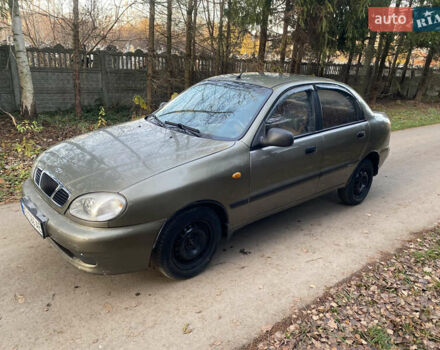 Зеленый ЗАЗ Ланос, объемом двигателя 1.5 л и пробегом 290 тыс. км за 1400 $, фото 1 на Automoto.ua