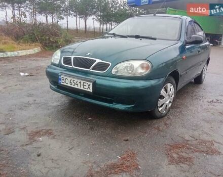 Зеленый ЗАЗ Ланос, объемом двигателя 1.5 л и пробегом 215 тыс. км за 1500 $, фото 3 на Automoto.ua